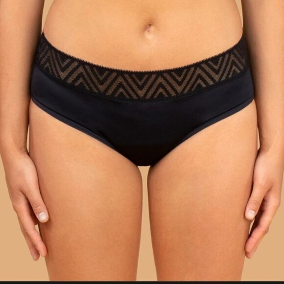 NWT Thinx Hiphugger black 3XL M328 - Picture 1 of 8